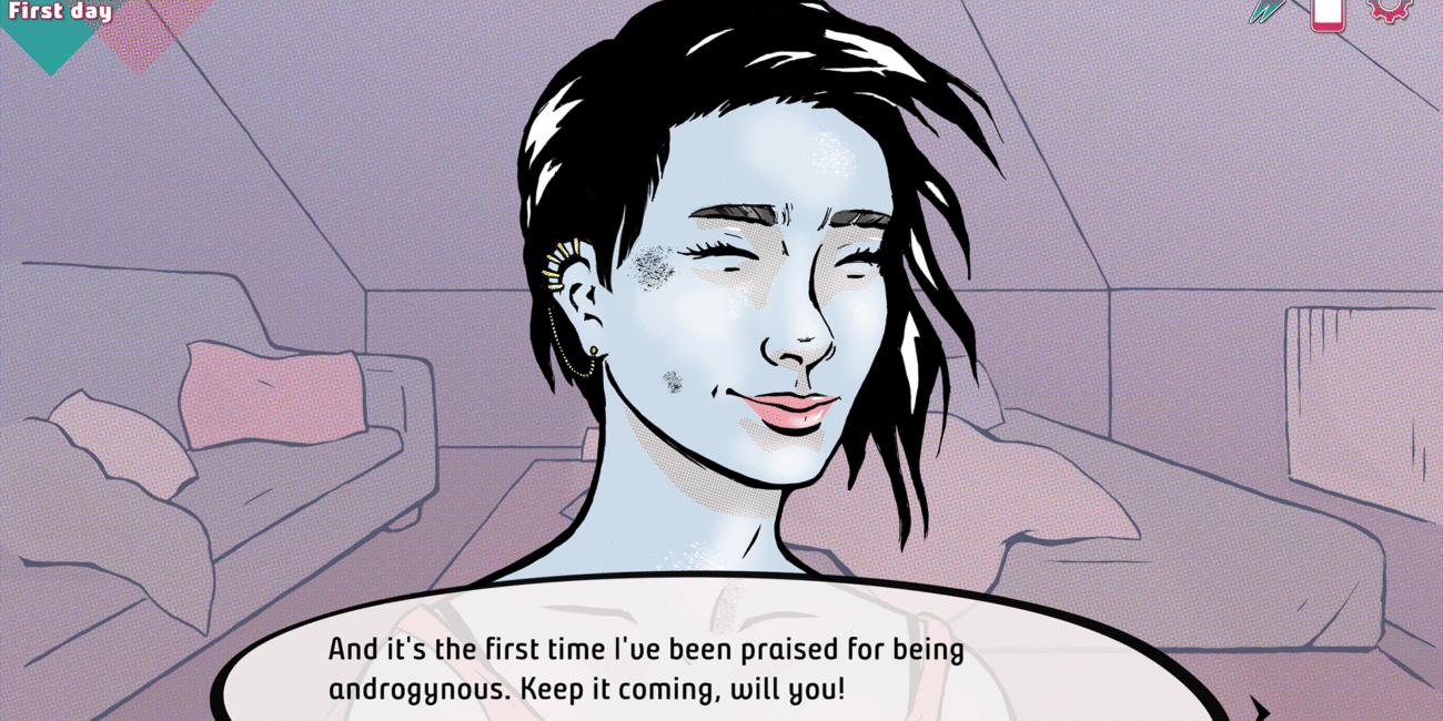 Screenshot showing Rin