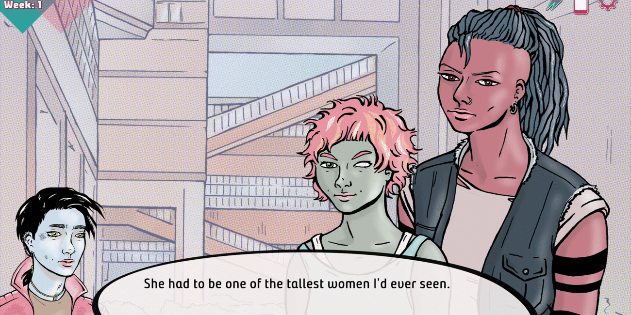 Screenshot showing Ariel and Indira