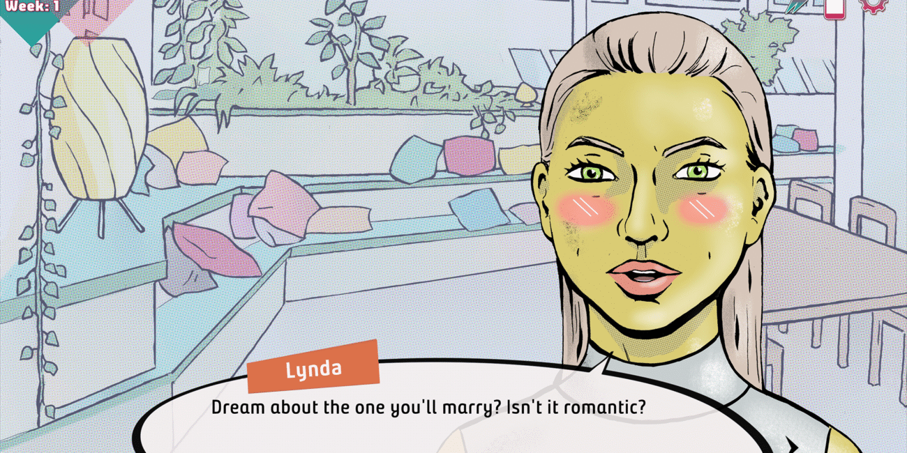 Screenshot showing Lynda