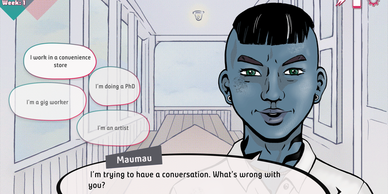 Screenshot showing MauMau